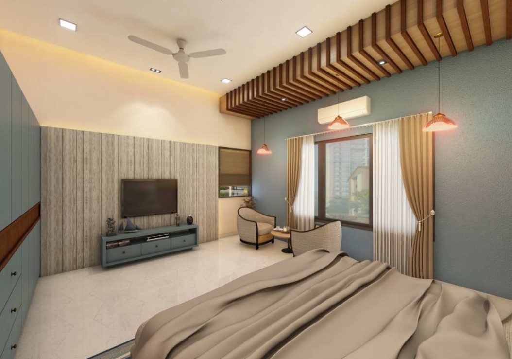 Lakshmidarshan  BungalowThe experience of a dream world steeped in the Indian architectural tradition, in a Dumas silhouetted by the sea. - ArtqoraWe make your dream house - We make your dream house